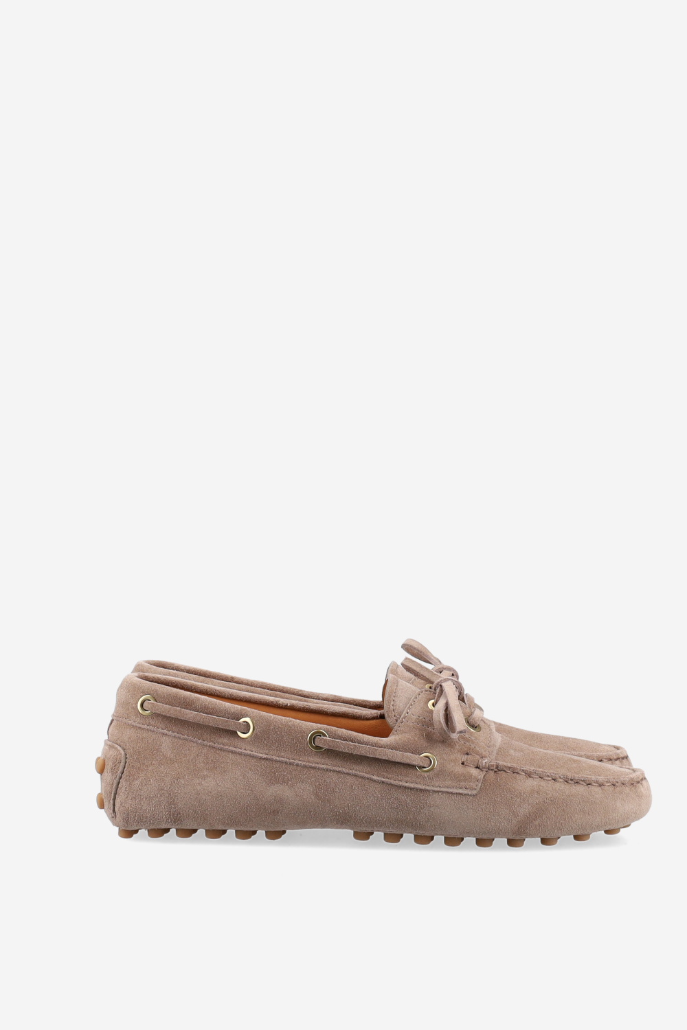 Gommino suede loafers