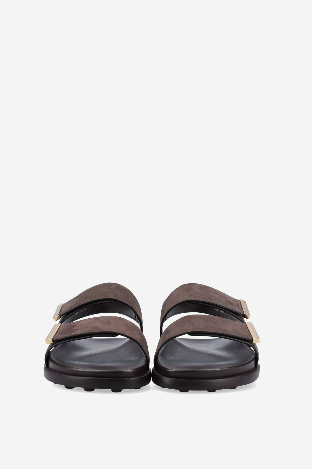 Footbed suede sandals