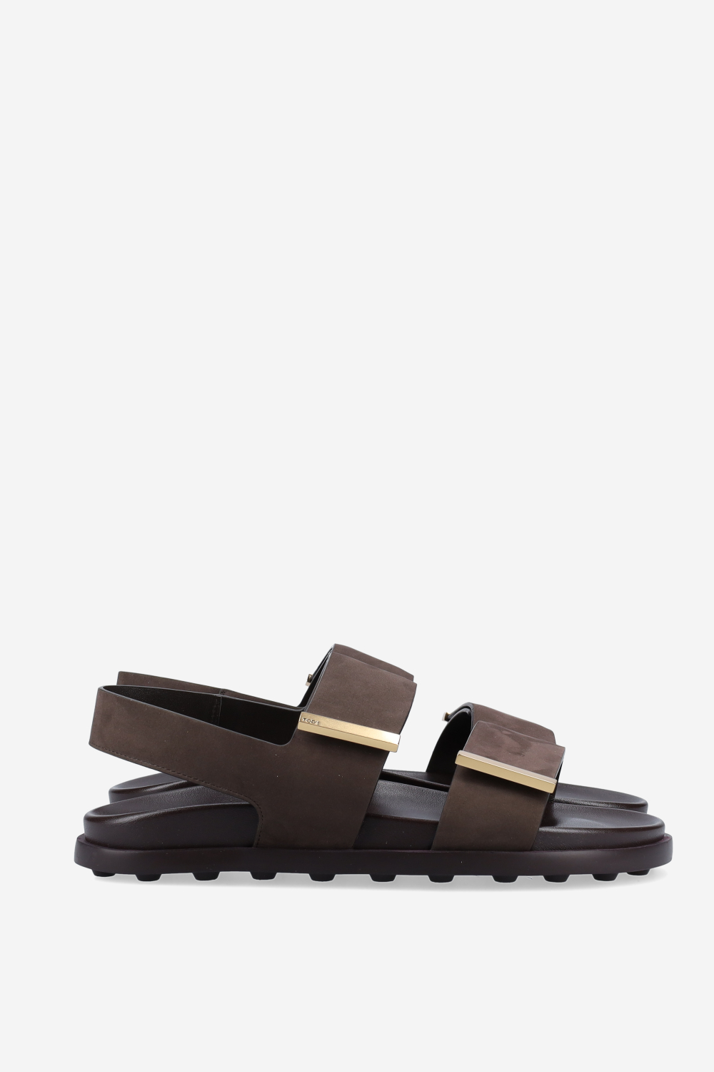 Footbed suede sandals