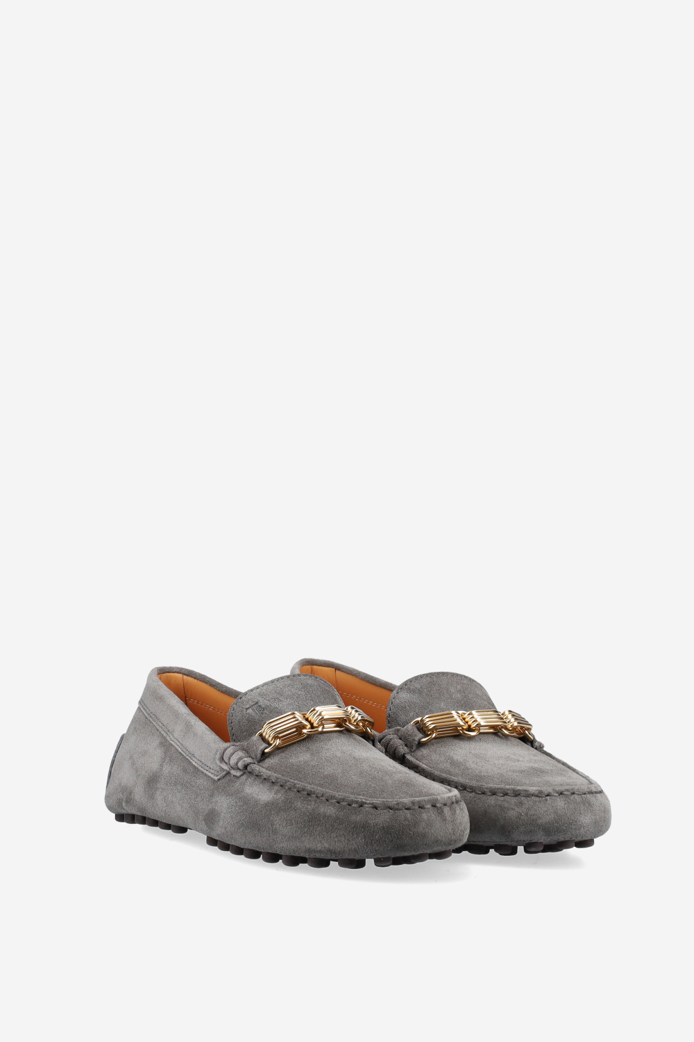 Gommino suede loafers