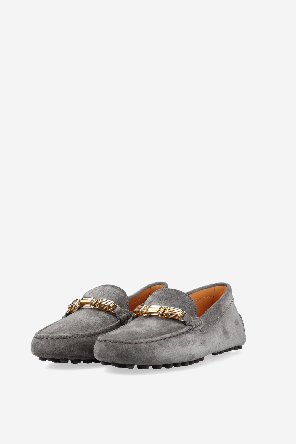 Gommino suede loafers
