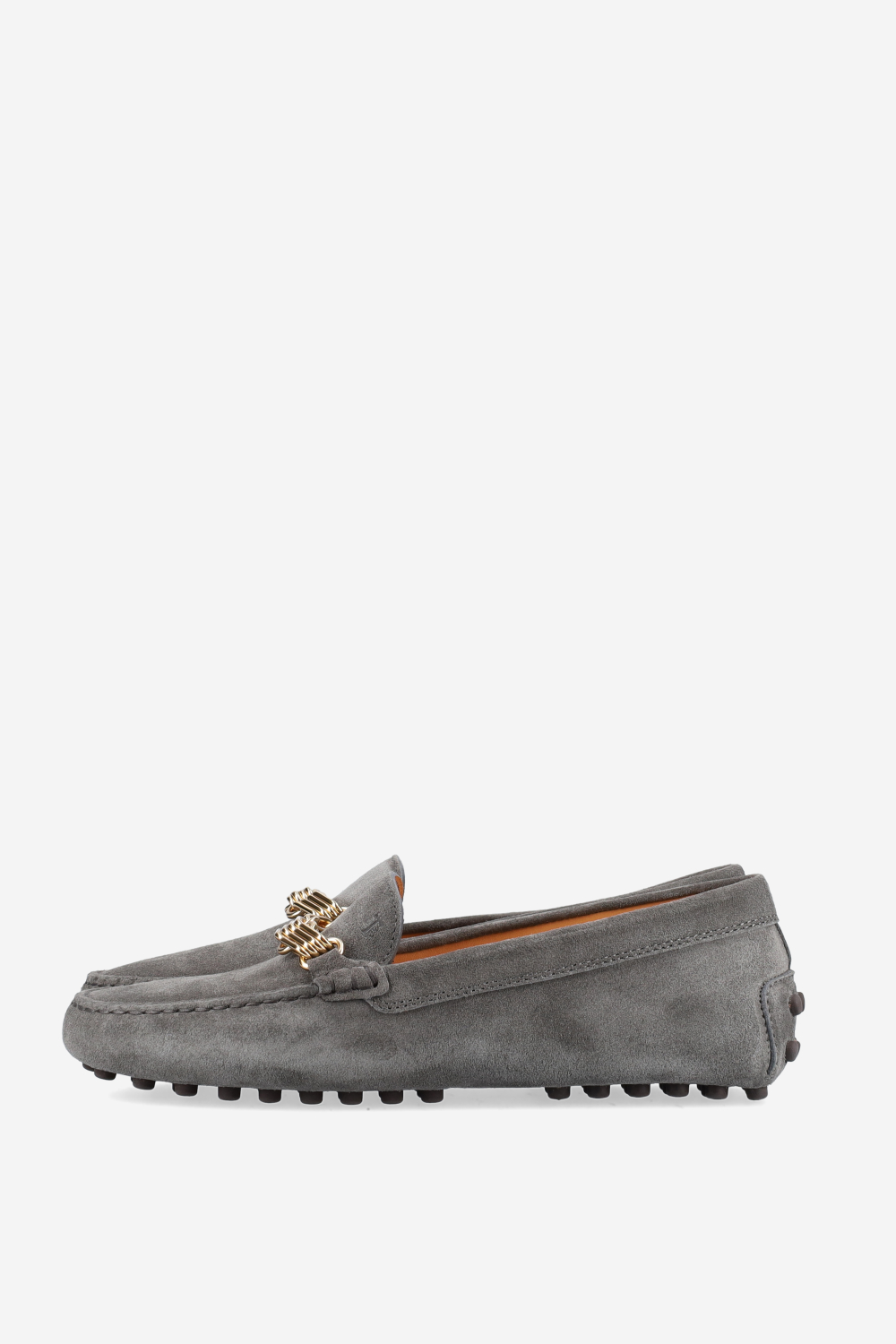 Gommino suede loafers