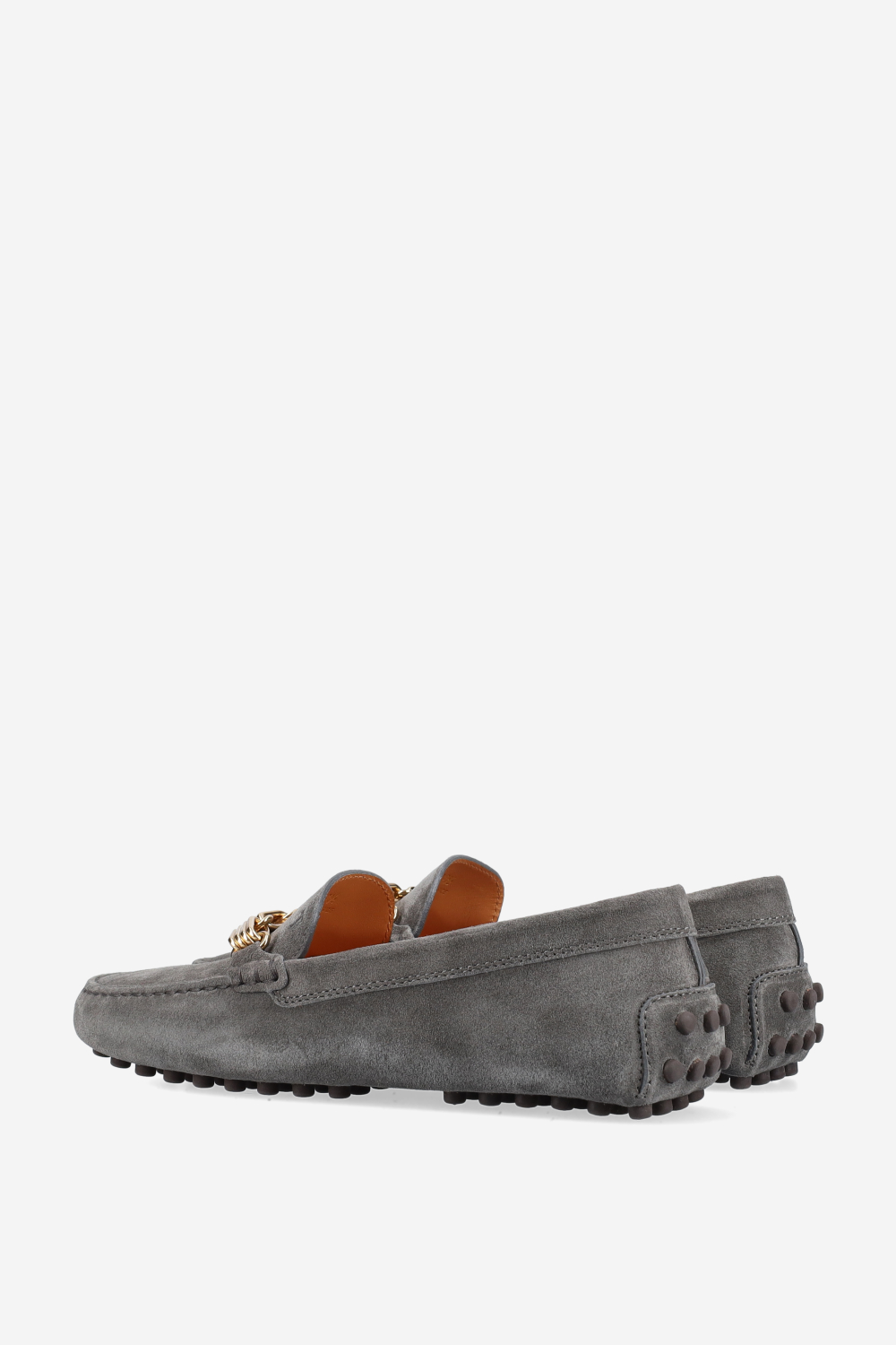 Gommino suede loafers