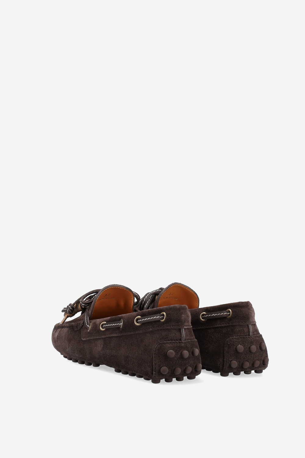 Gommino suede loafers