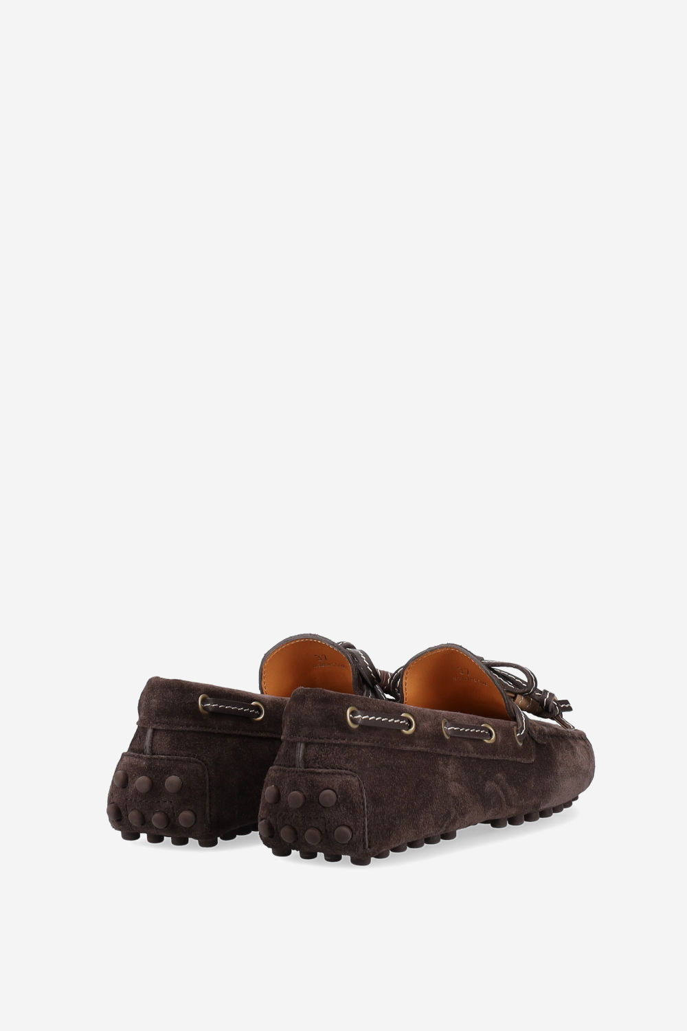 Gommino suede loafers