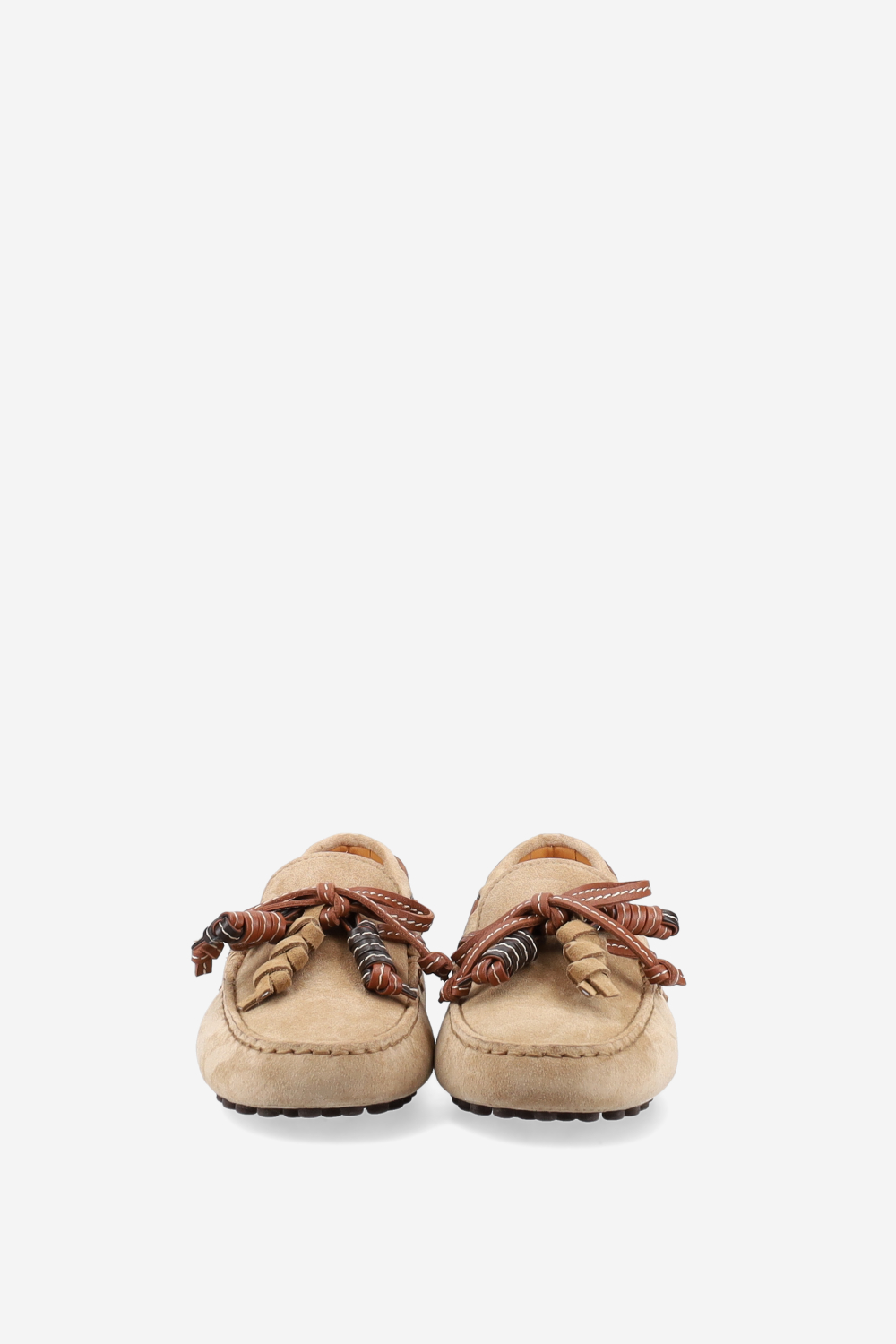 Gommino suede loafers