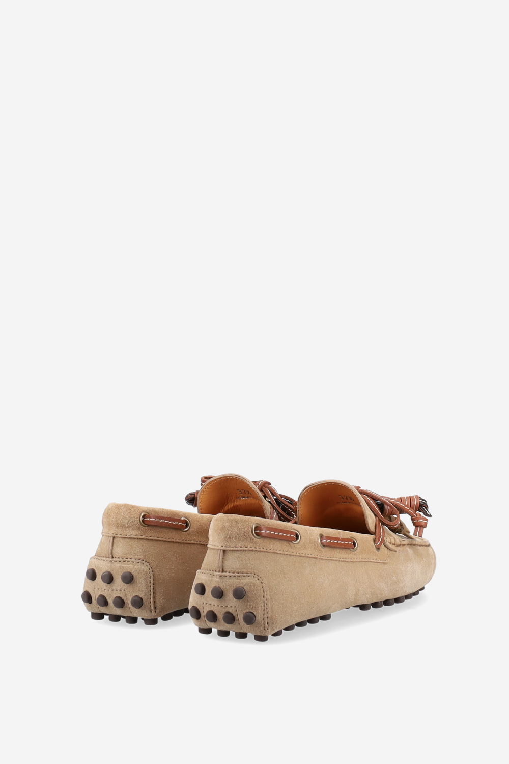 Gommino suede loafers