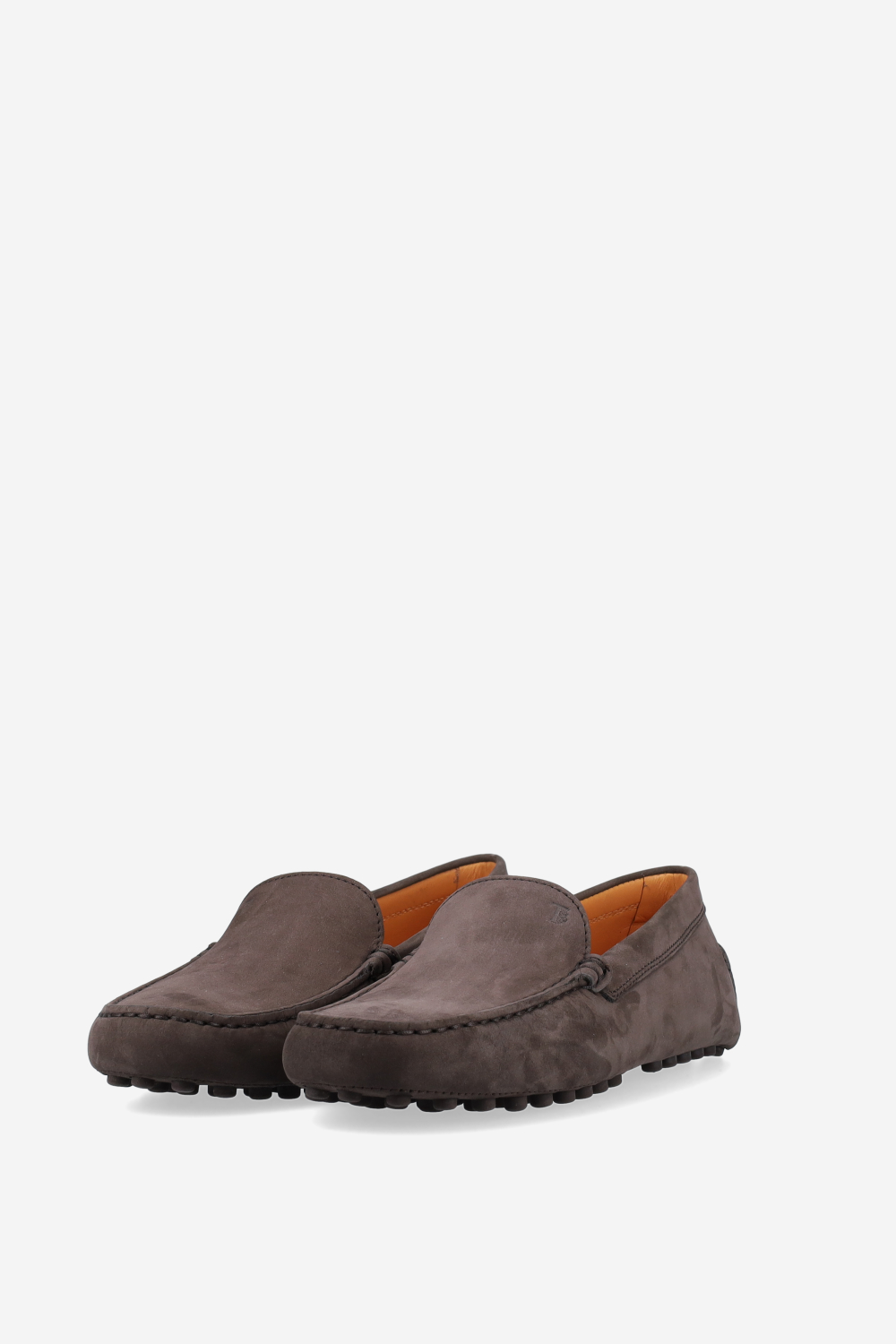 Gommino suede loafers