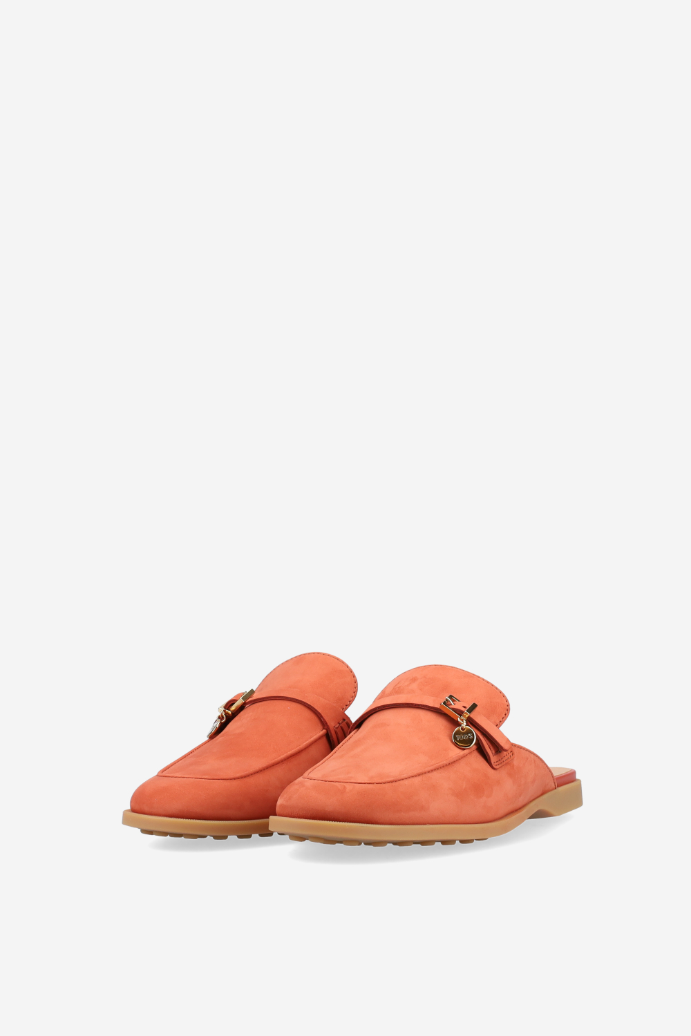 Suede mules
