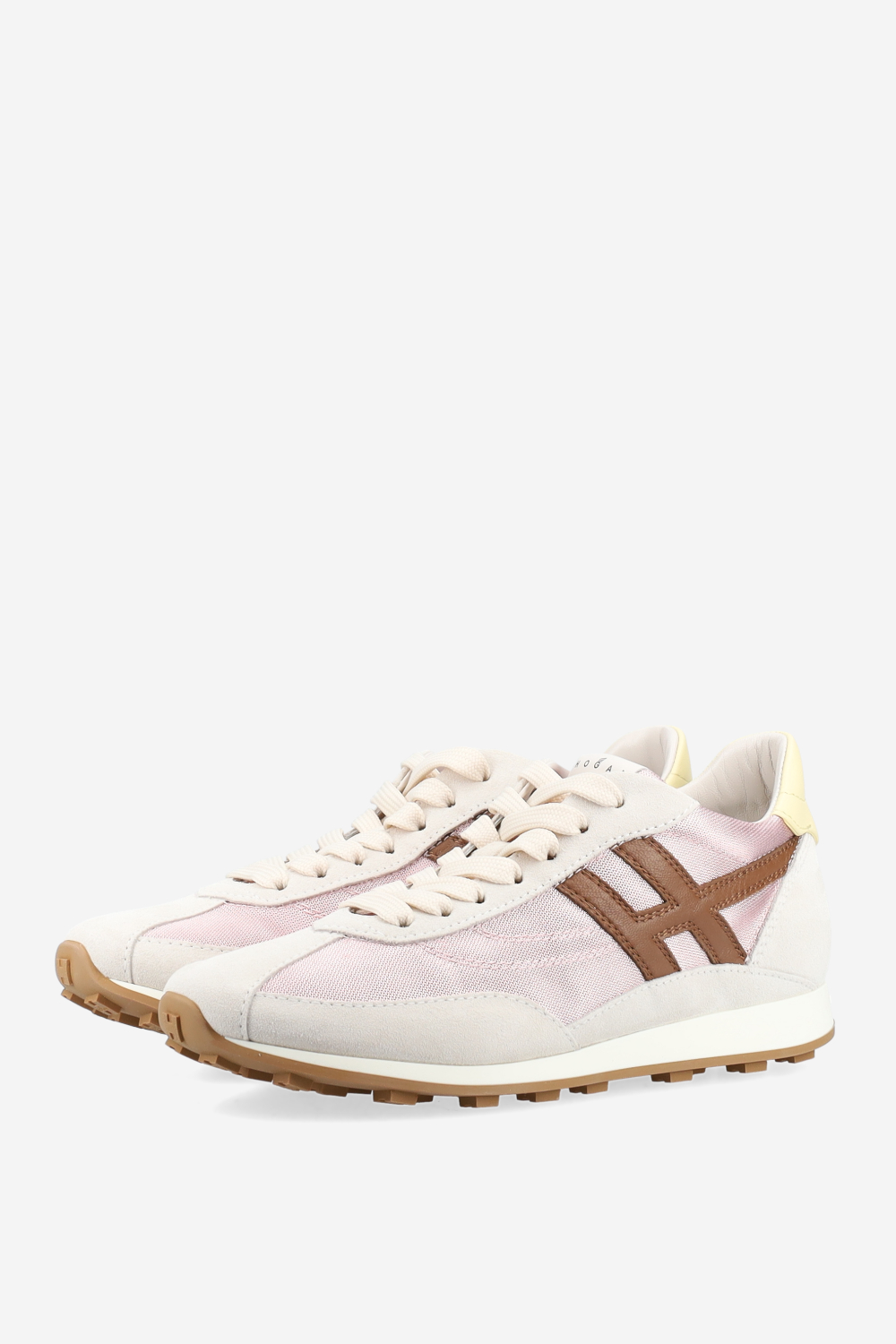 H699 athletic suede sneakers