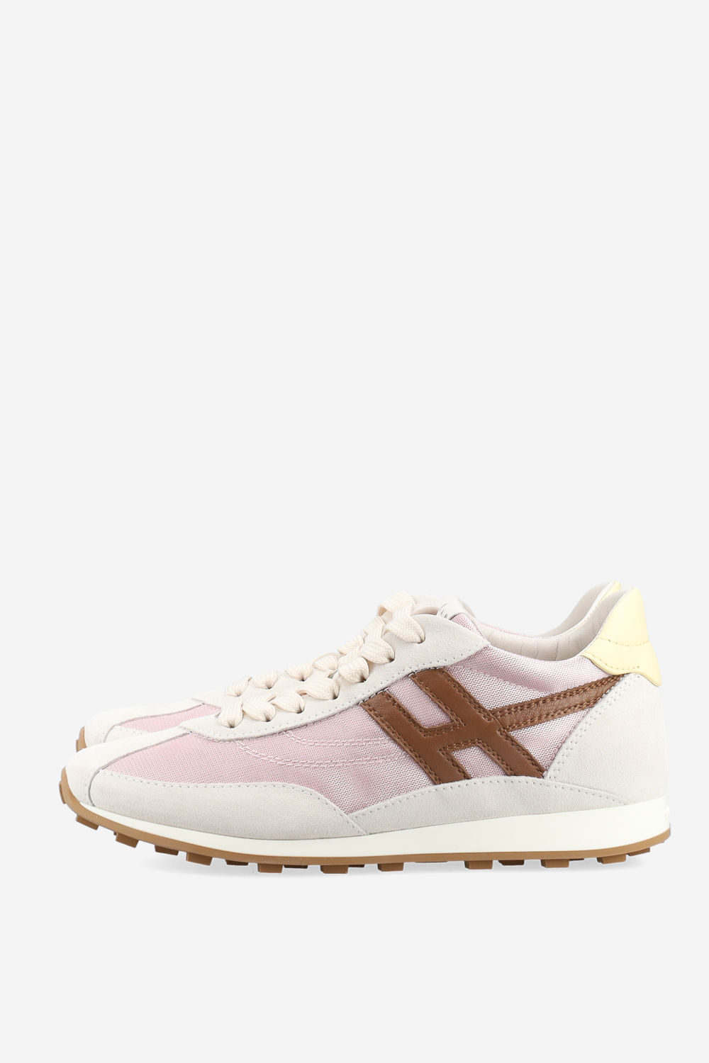 H699 athletic suede sneakers