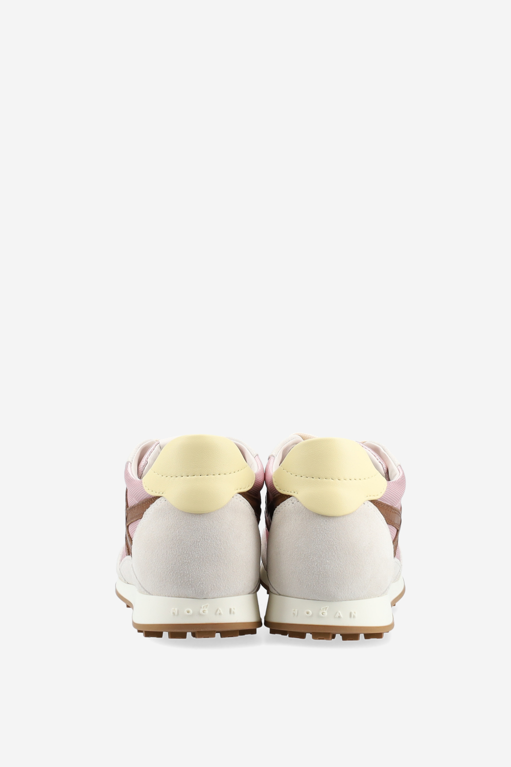 H699 athletic suede sneakers