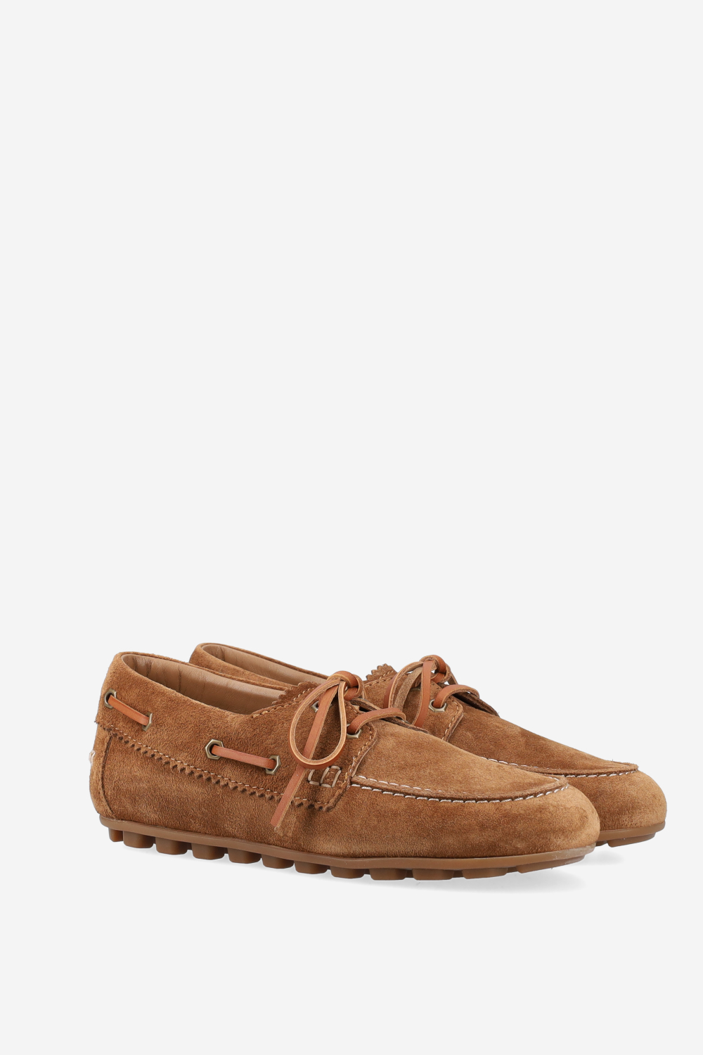 H693 suede loafers