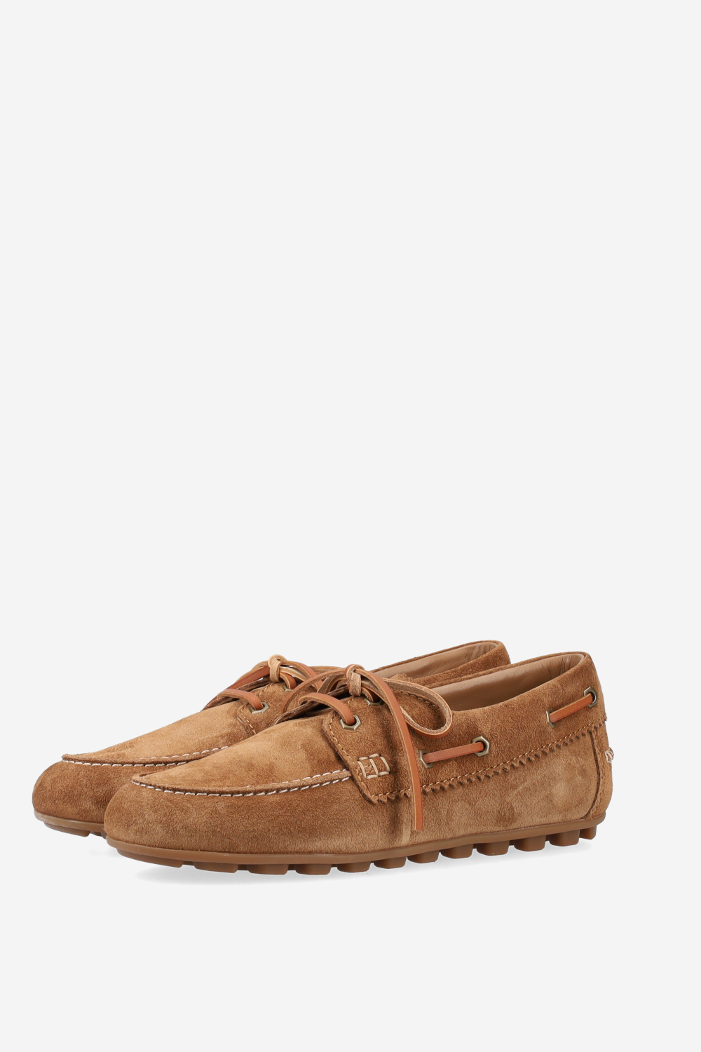 H693 suede loafers