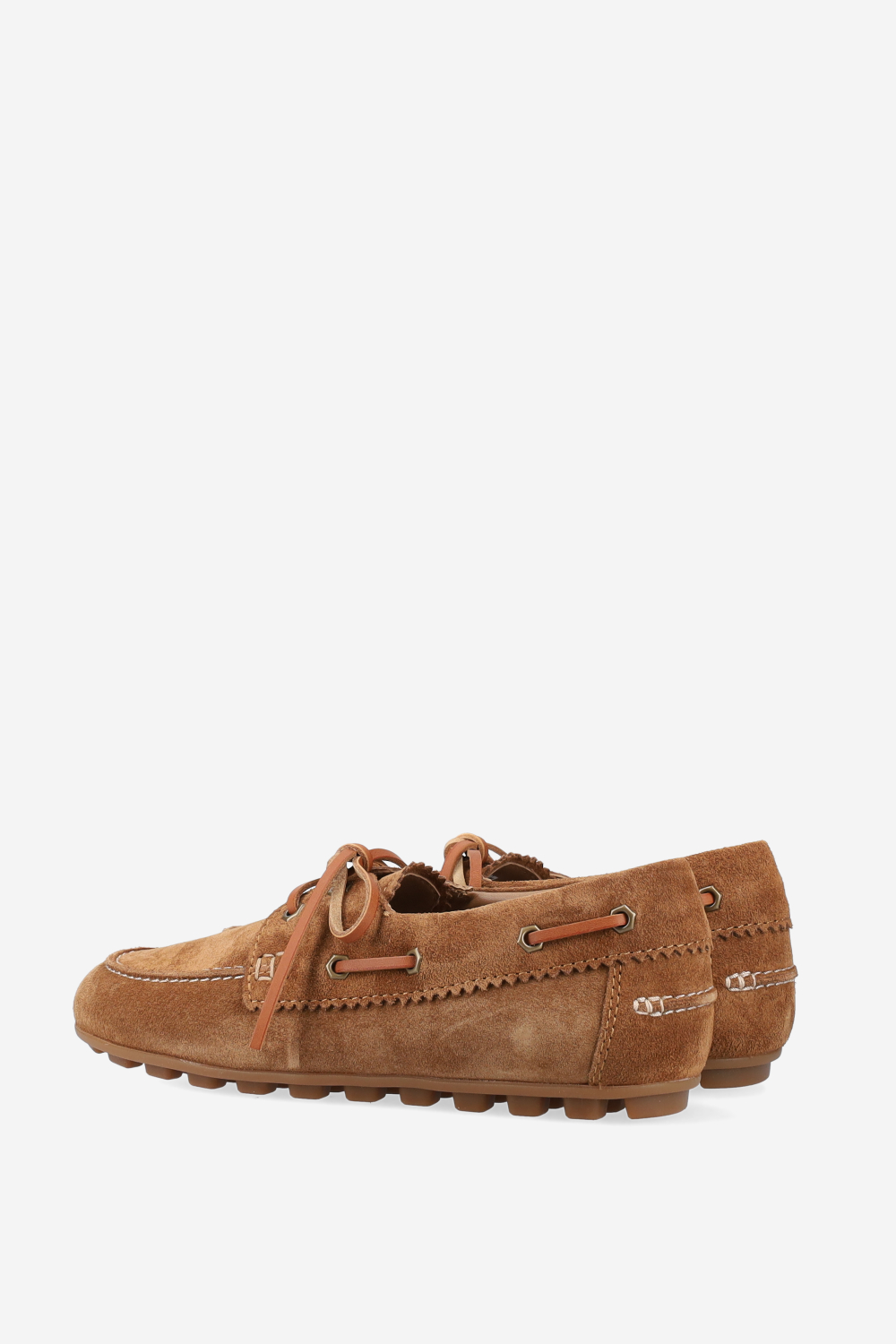 H693 suede loafers