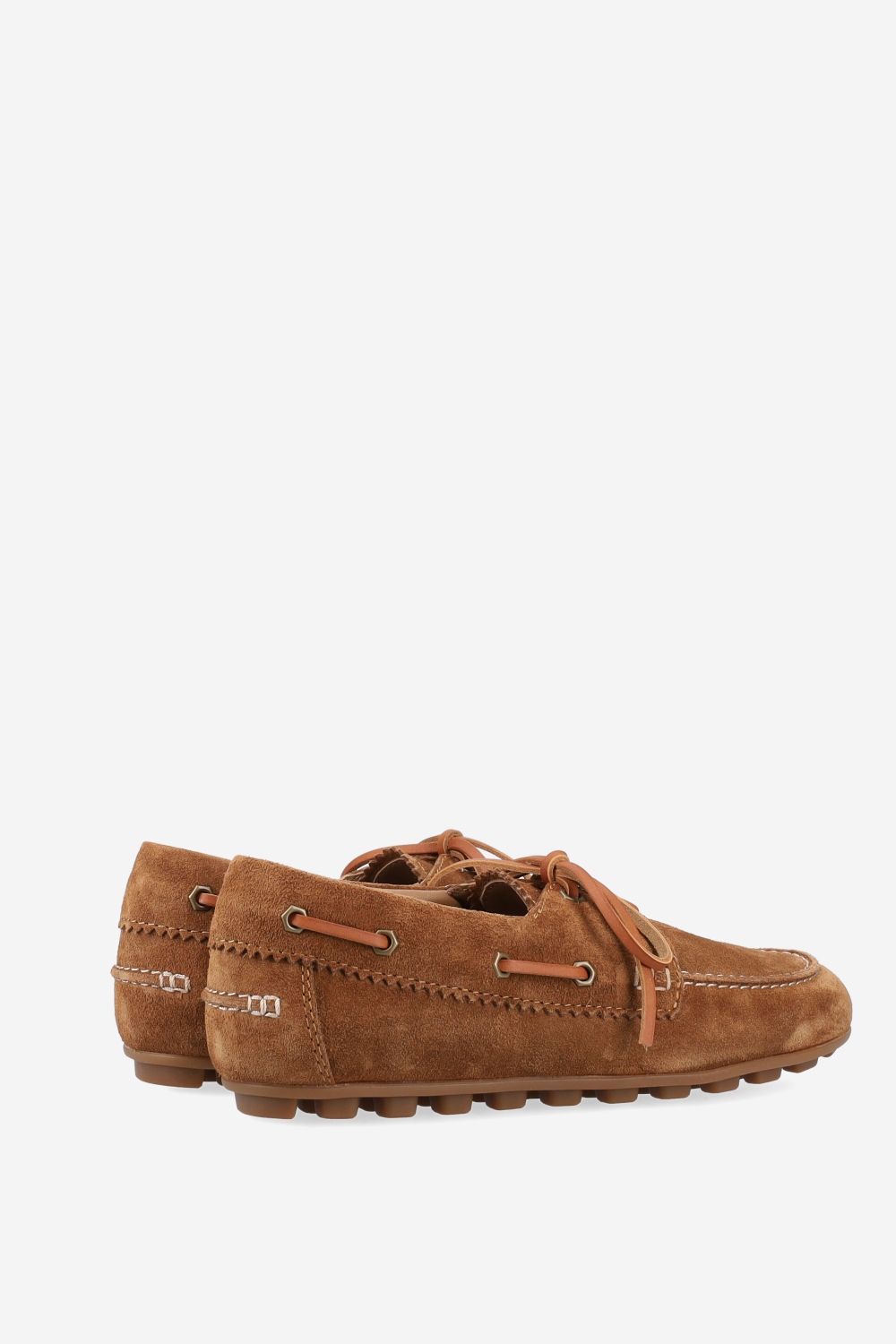H693 suede loafers