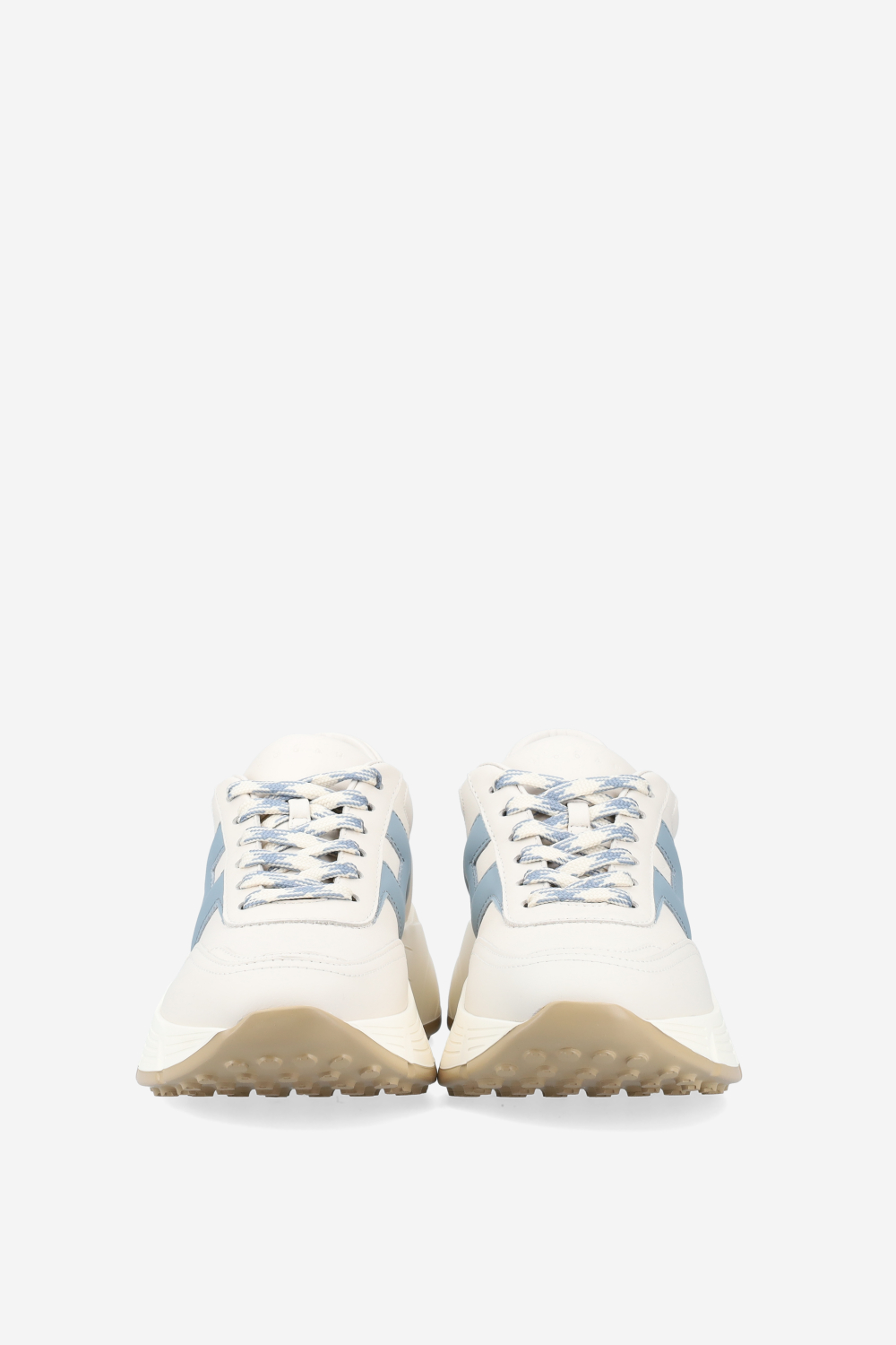 H669 leather sneakers