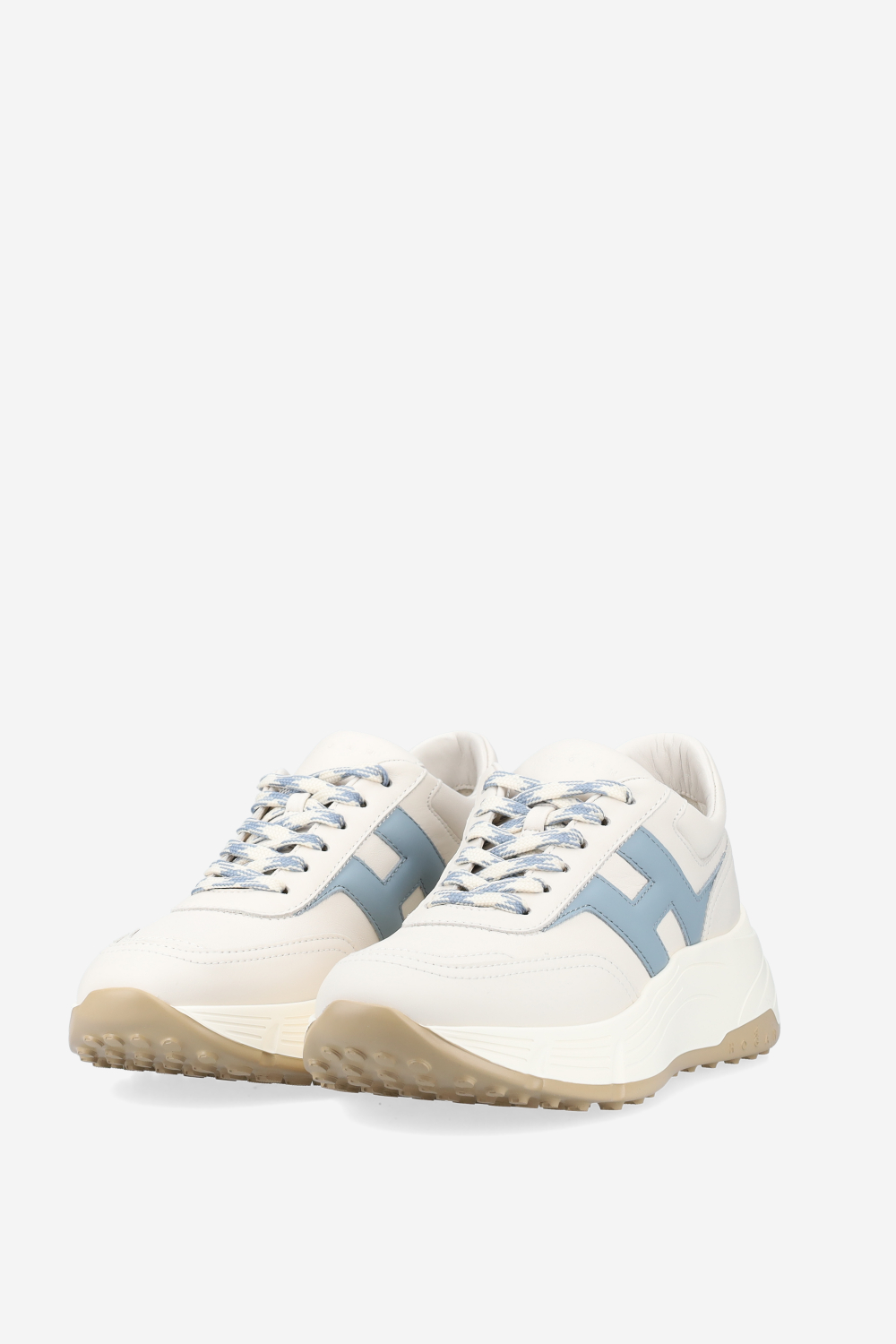 H669 leather sneakers