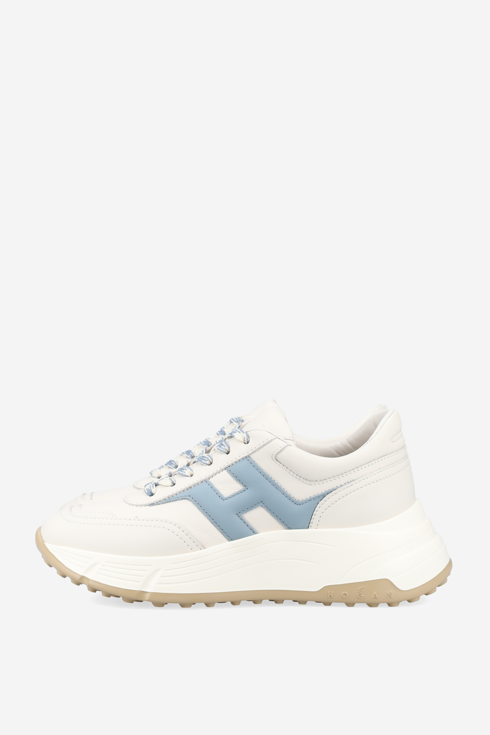 H669 leather sneakers