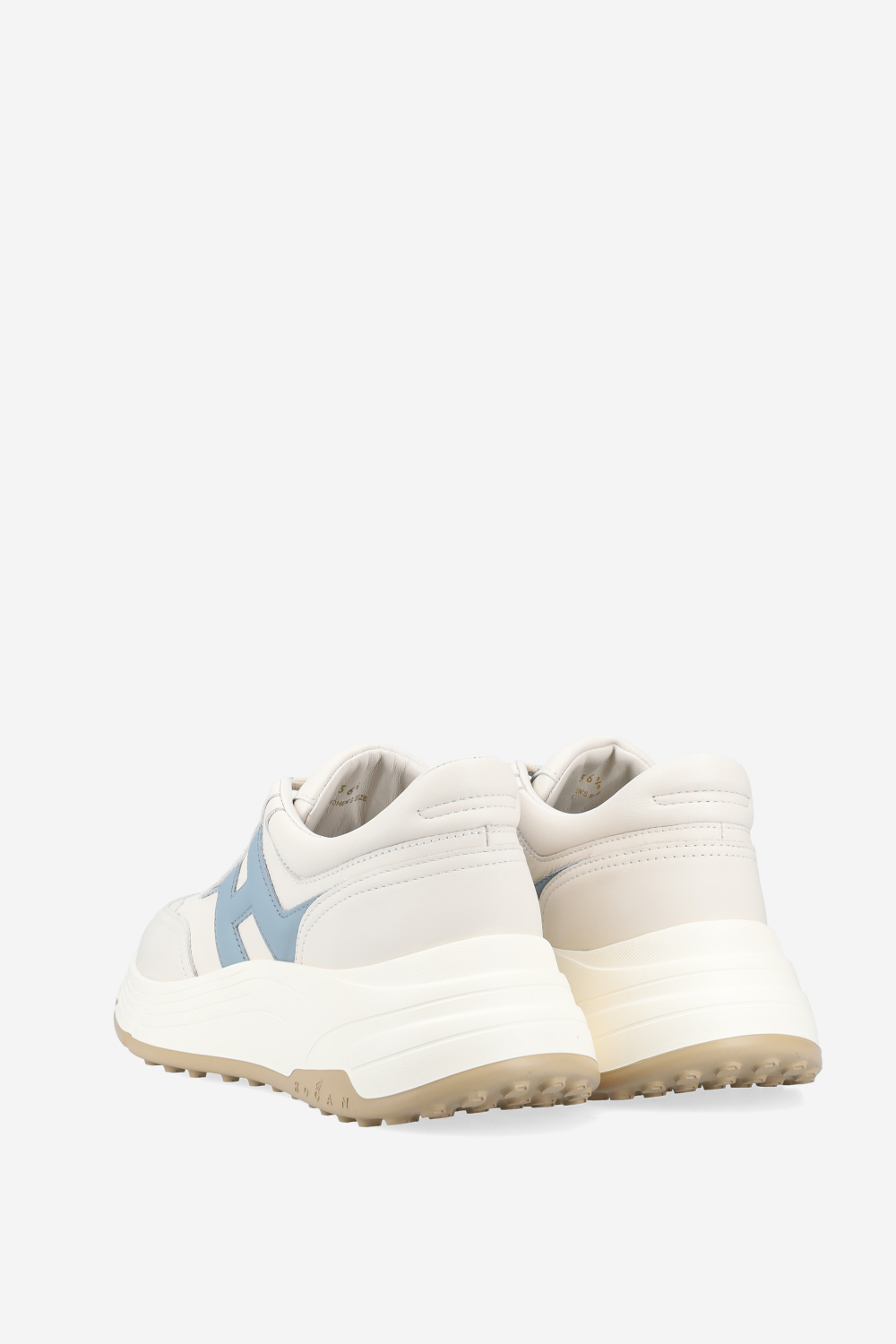 H669 leather sneakers