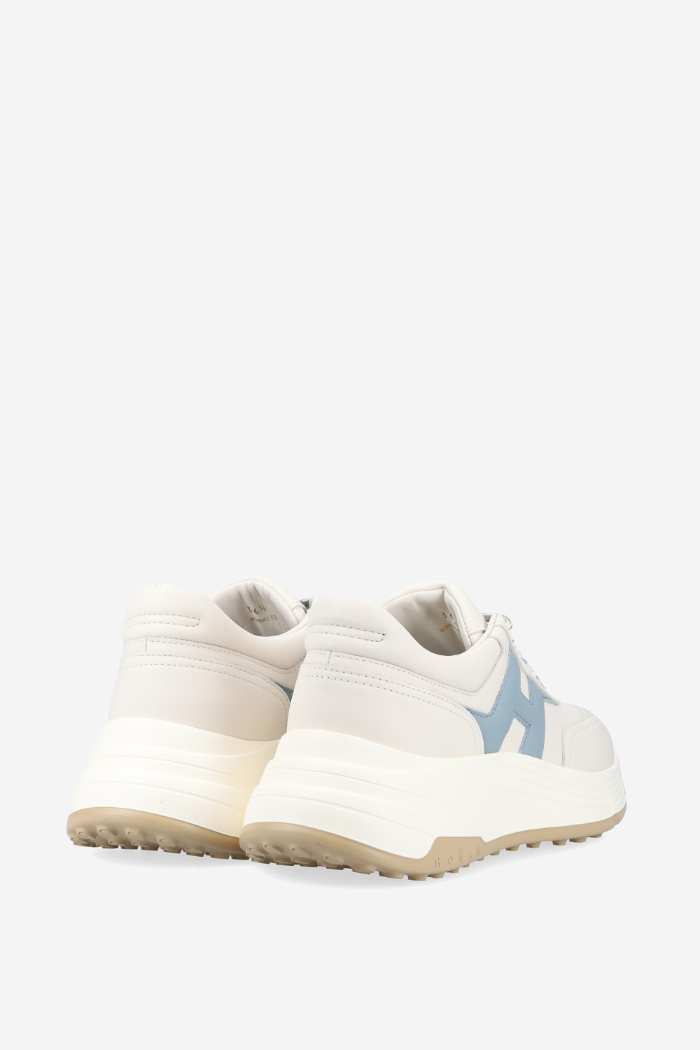 H669 leather sneakers