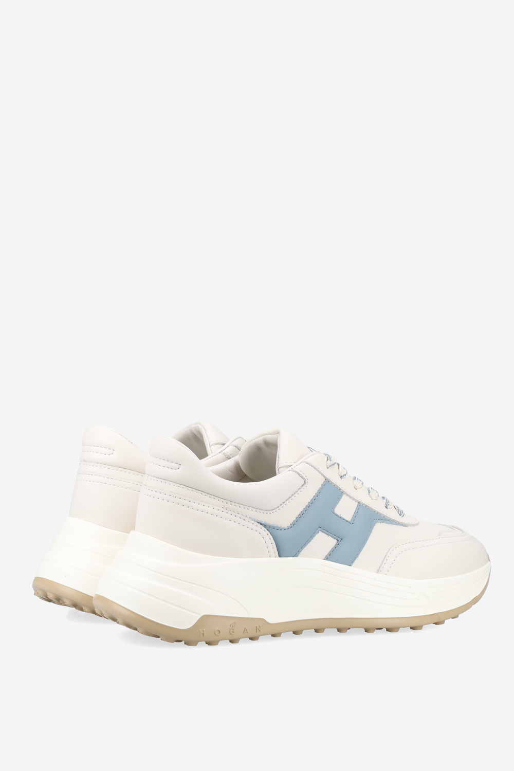 H669 leather sneakers