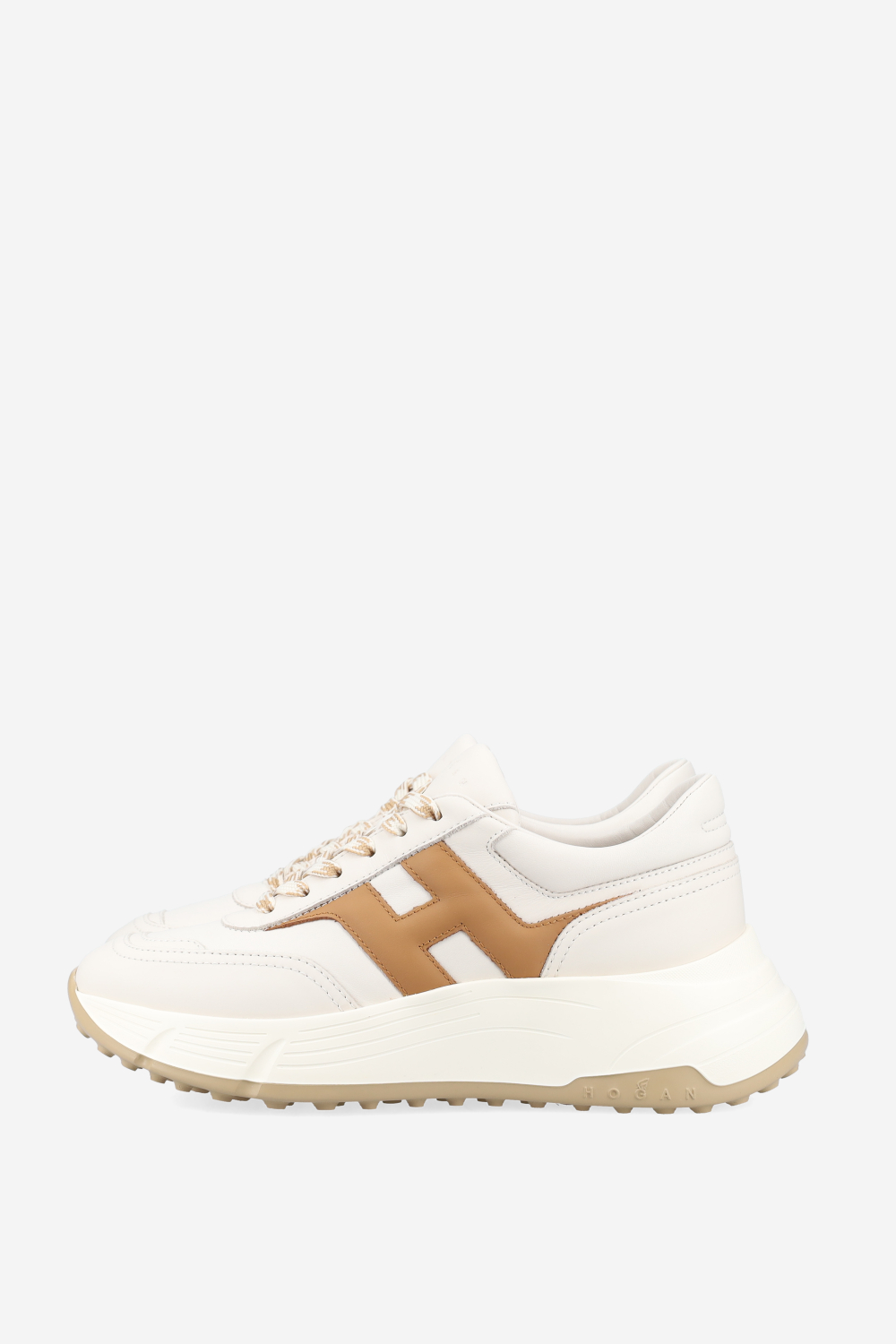 H669 leather sneakers