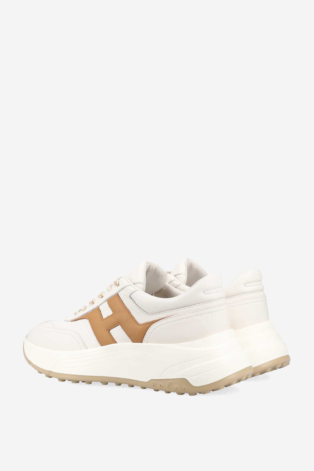 H669 leather sneakers