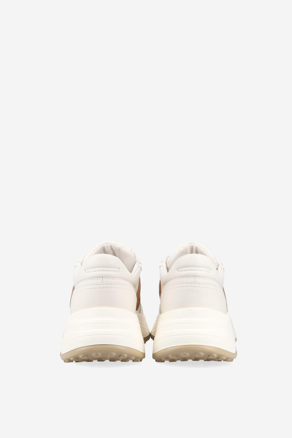 H669 leather sneakers