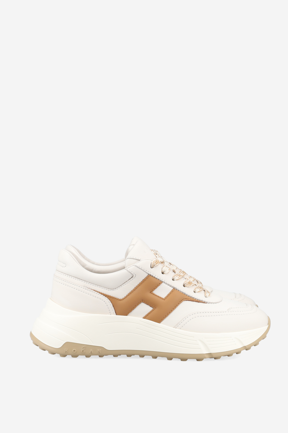 H669 leather sneakers