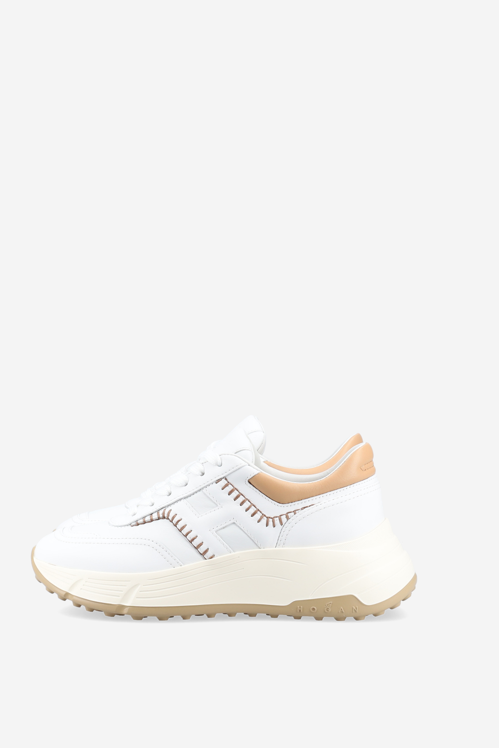 H669 leather sneakers