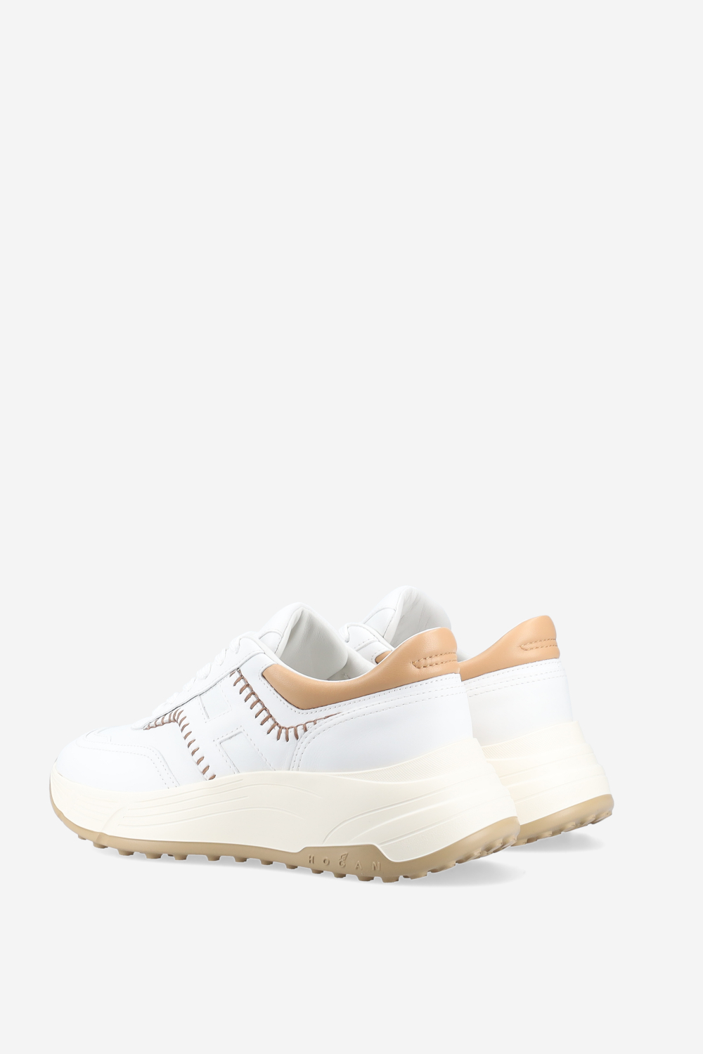 H669 leather sneakers