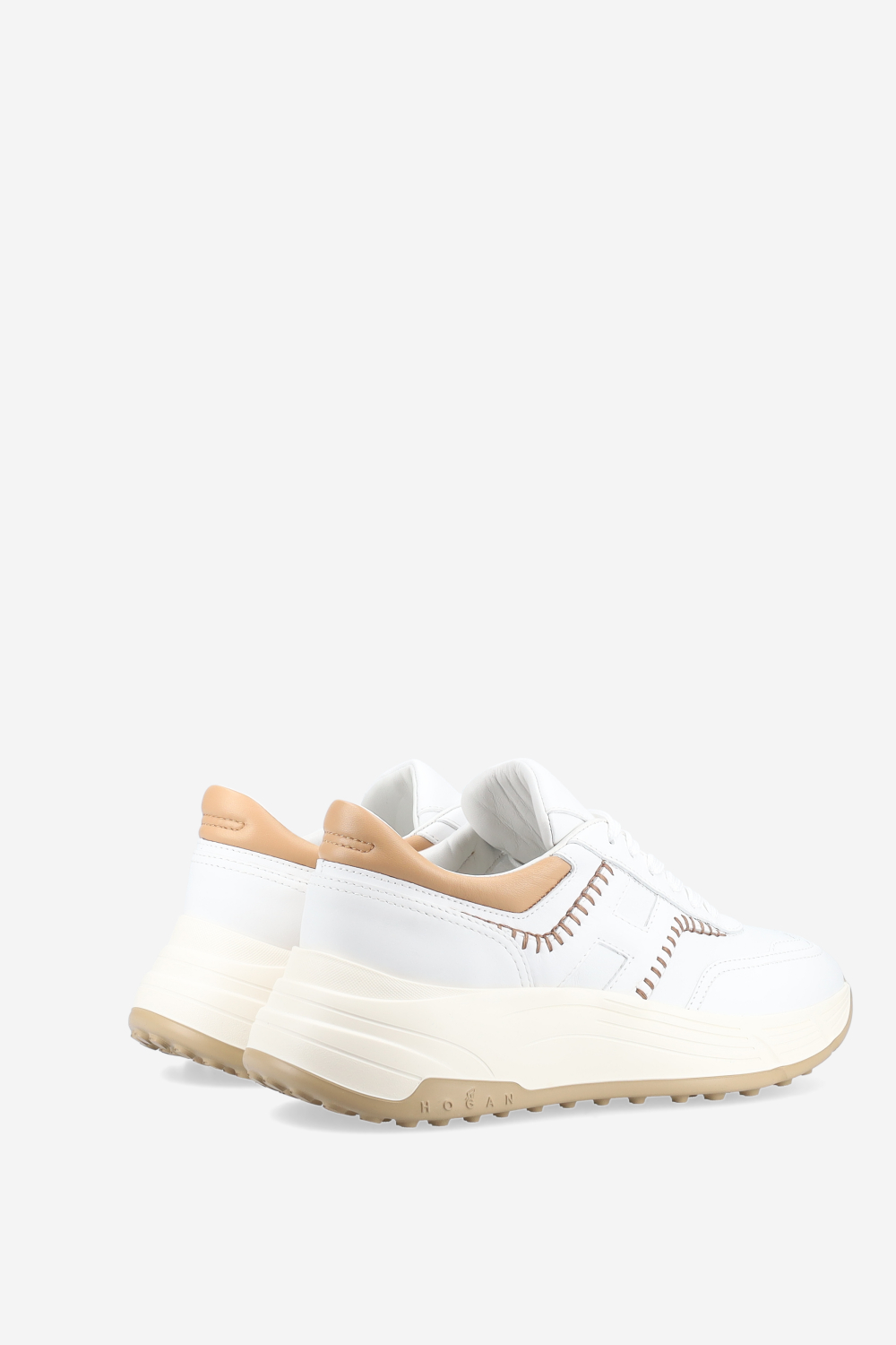 H669 leather sneakers