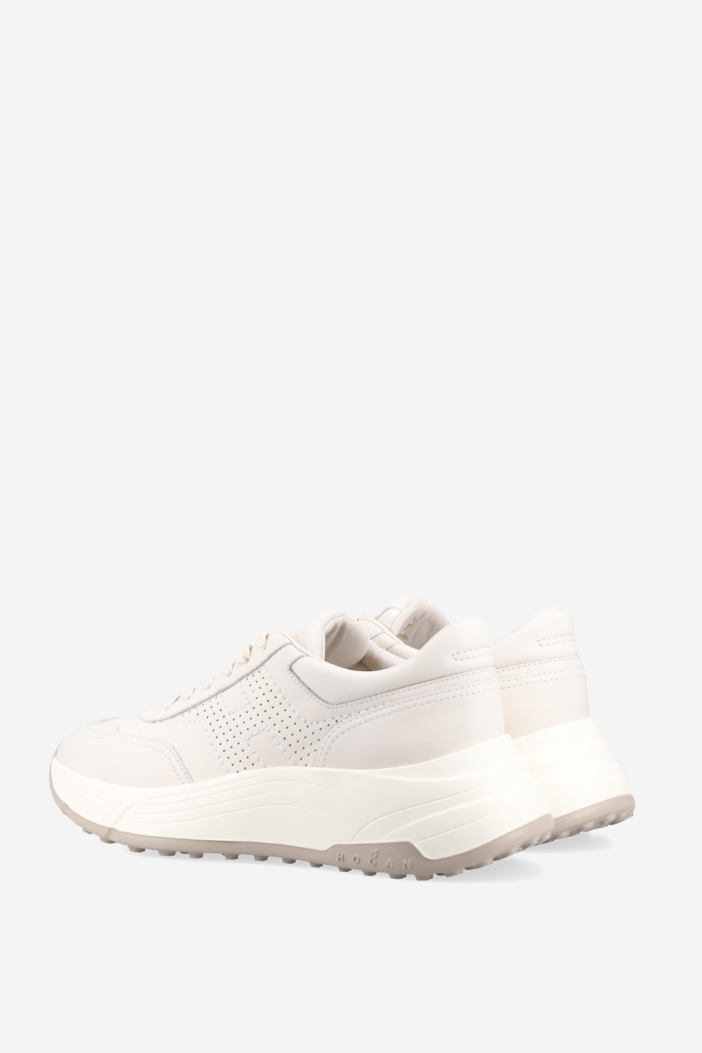 H669 leather sneakers