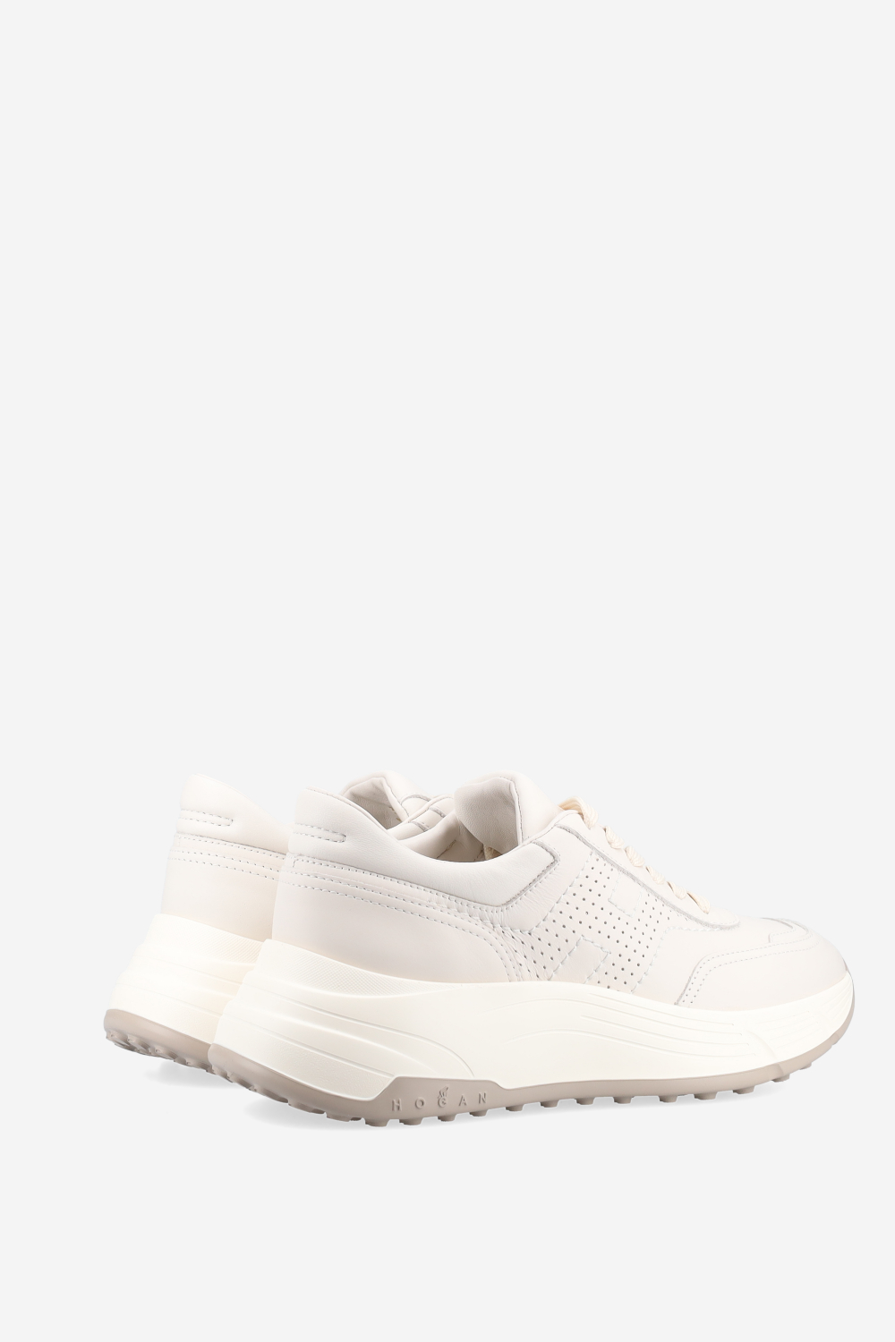 H669 leather sneakers