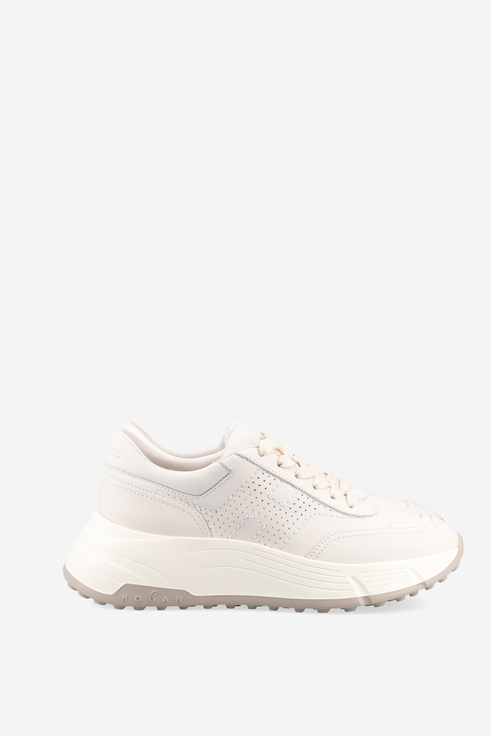 H669 leather sneakers