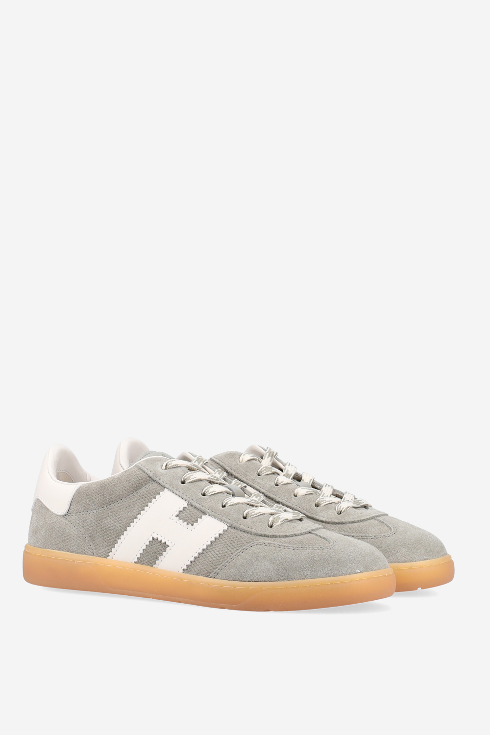 Cool printed suede sneakers