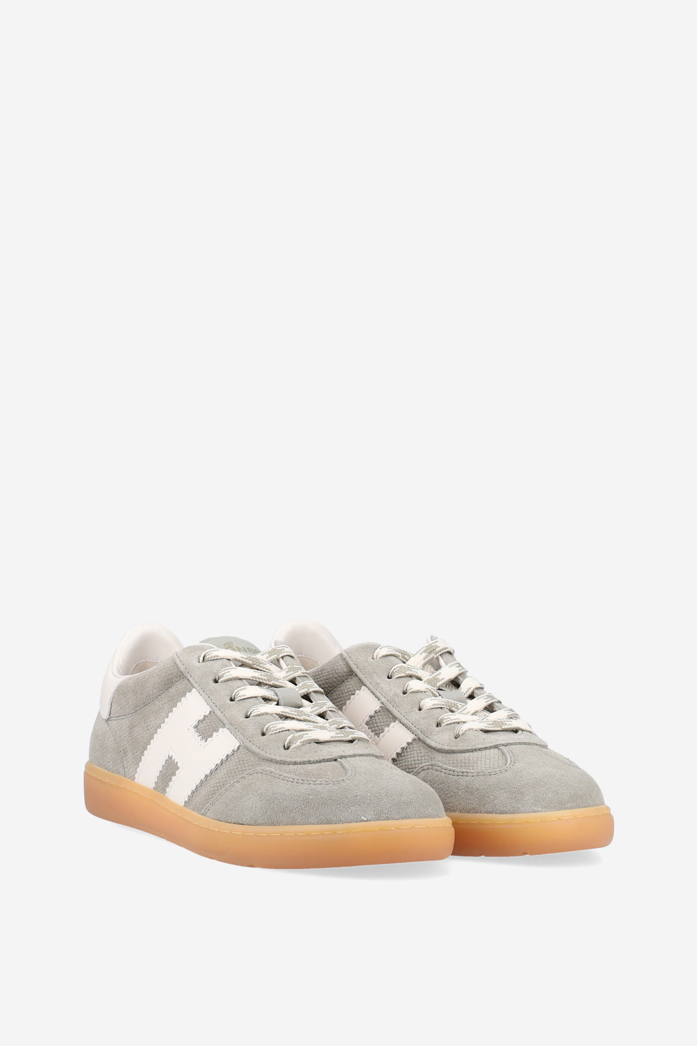 Cool printed suede sneakers