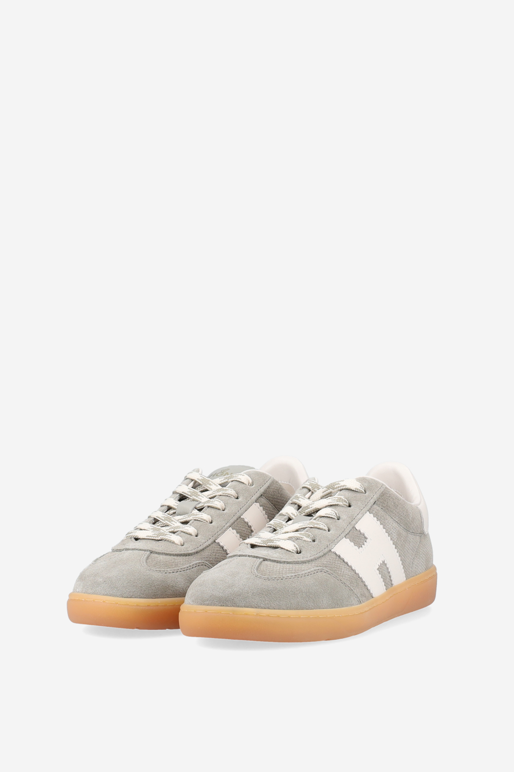 Cool printed suede sneakers