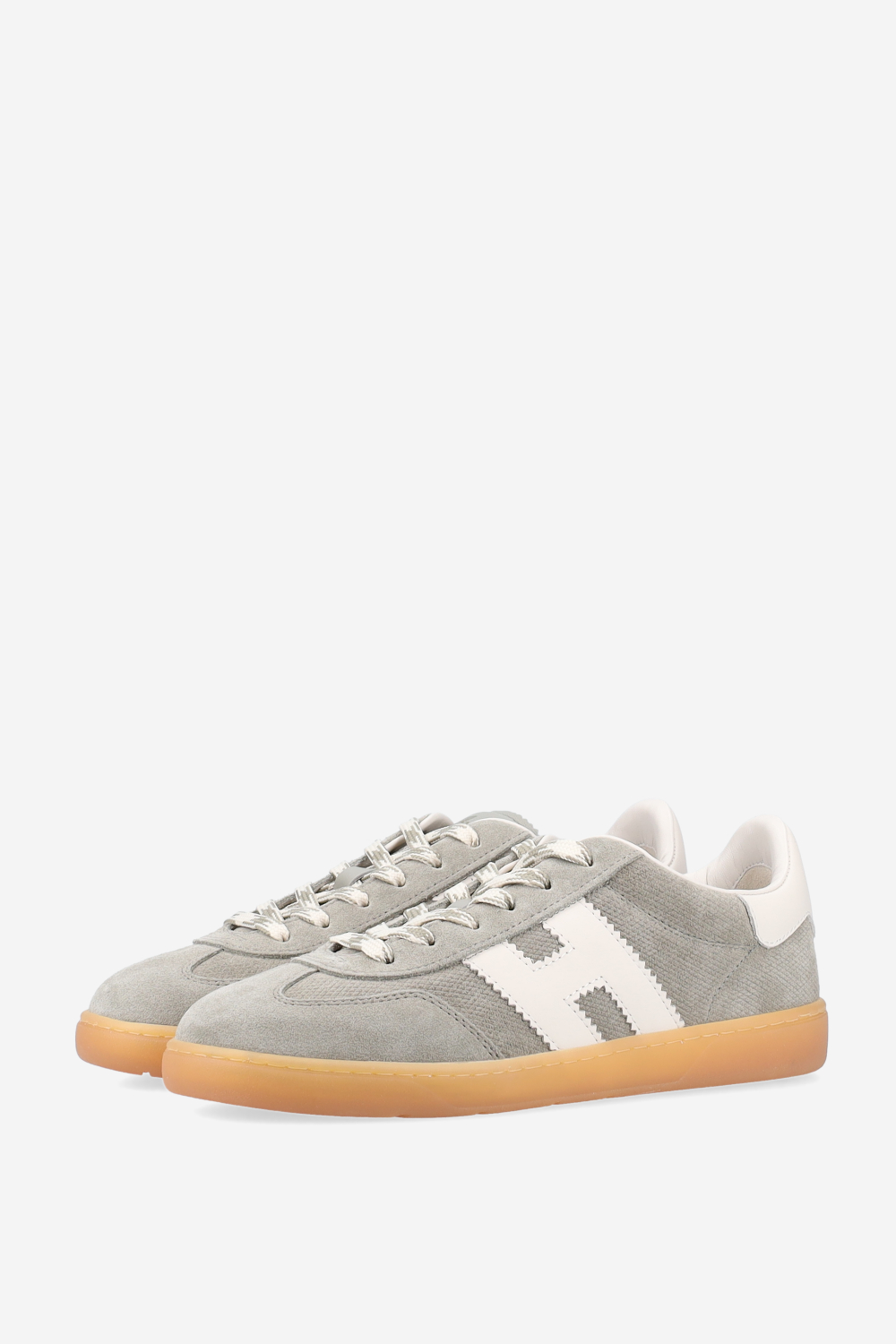 Cool printed suede sneakers