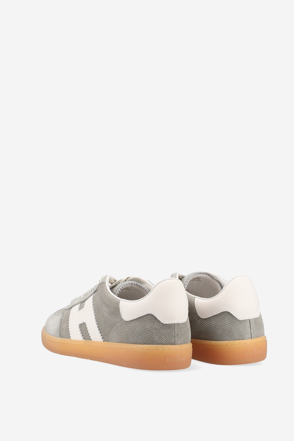 Cool printed suede sneakers