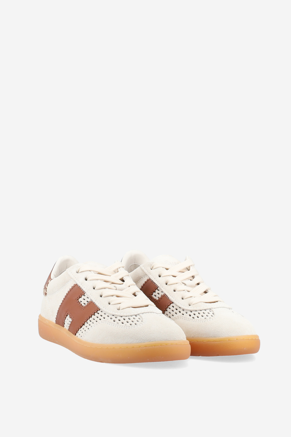 Cool knitted/suede sneakers