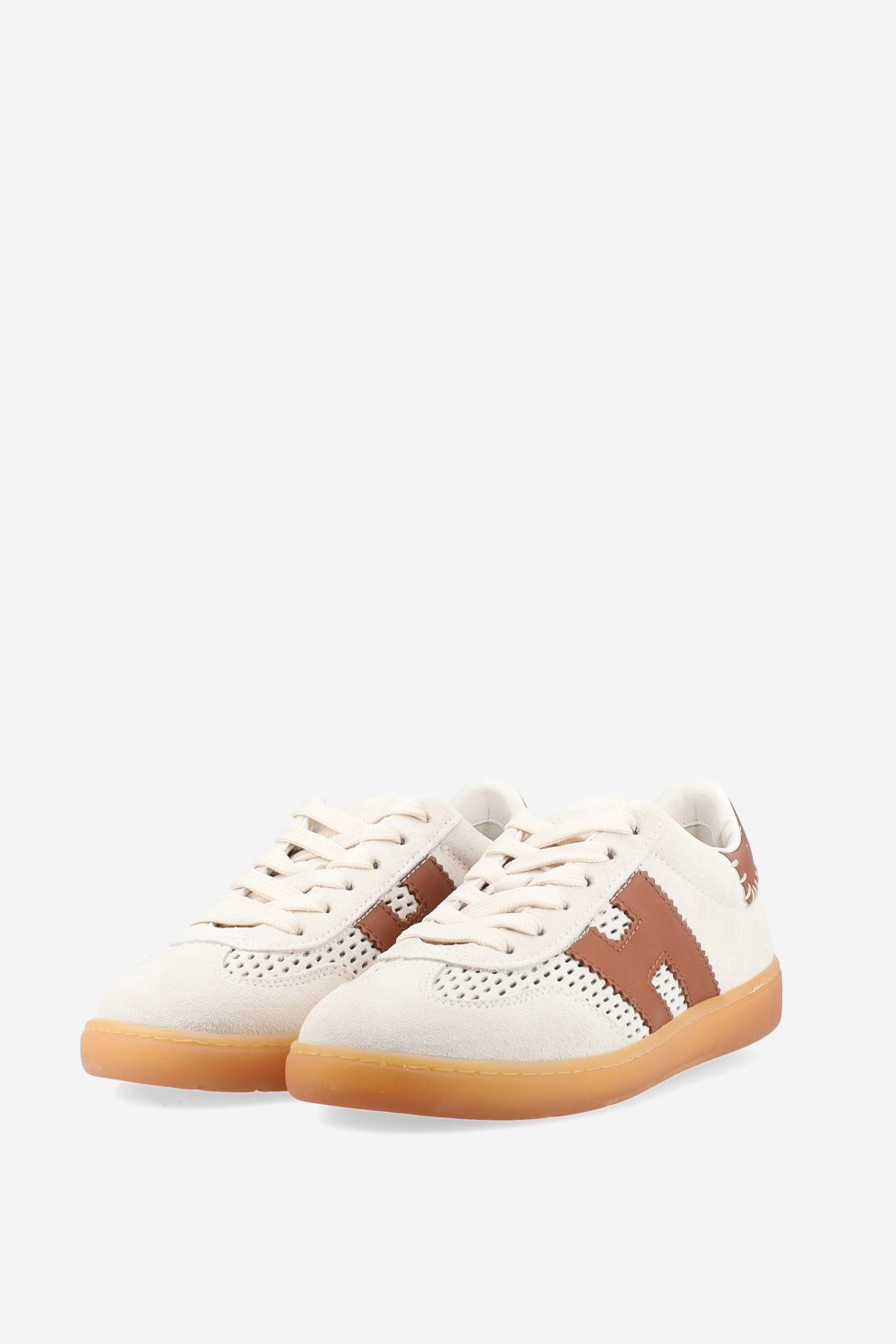 Cool knitted/suede sneakers