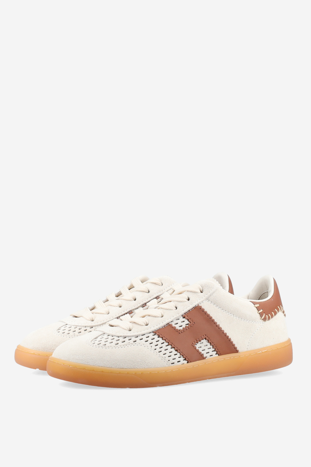 Cool knitted/suede sneakers