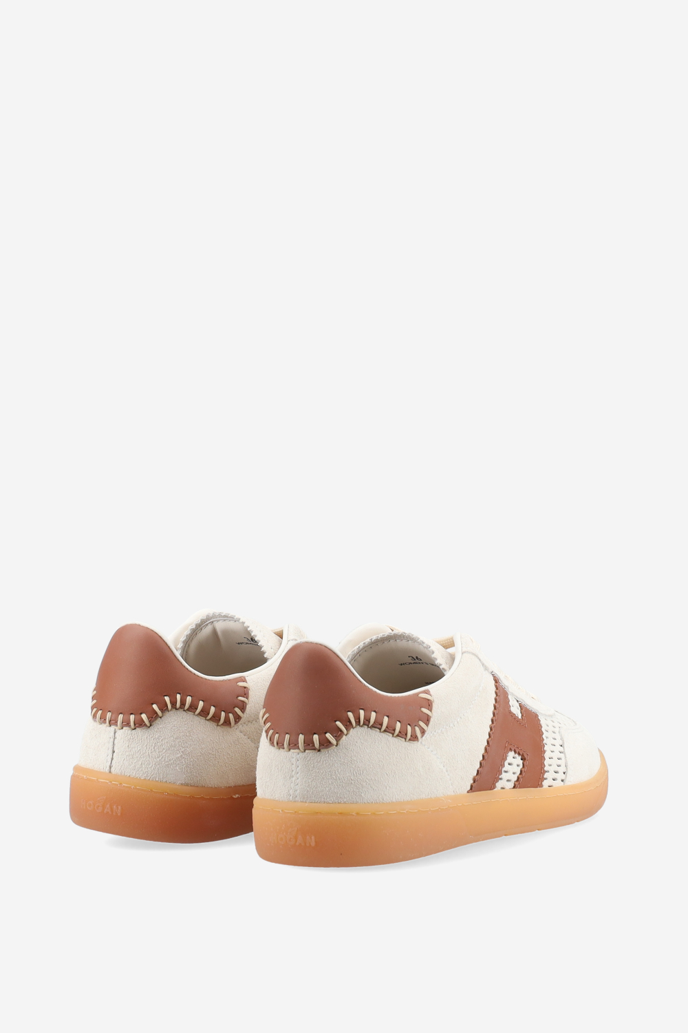 Cool knitted/suede sneakers