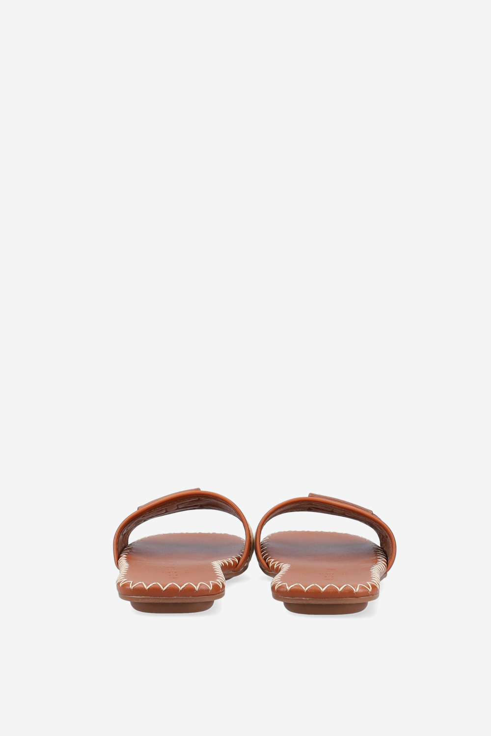 H685 leather/raffia sandals