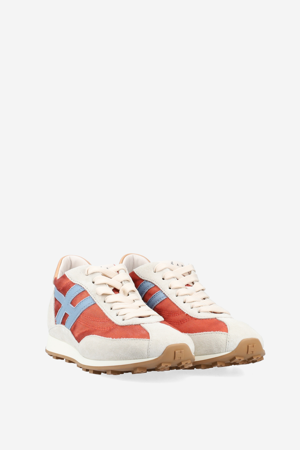 H699 nylon/suede sneakers