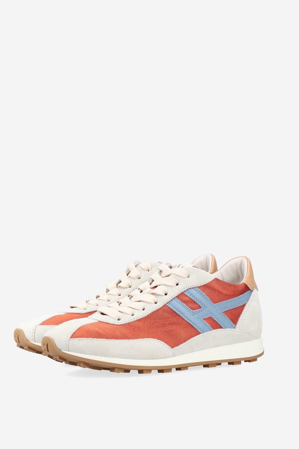 H699 nylon/suede sneakers