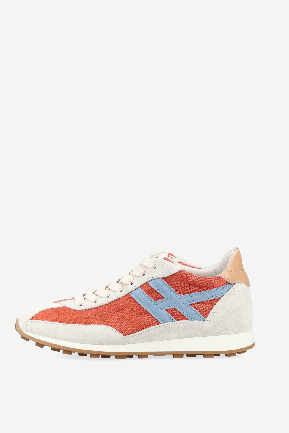 H699 nylon/suede sneakers