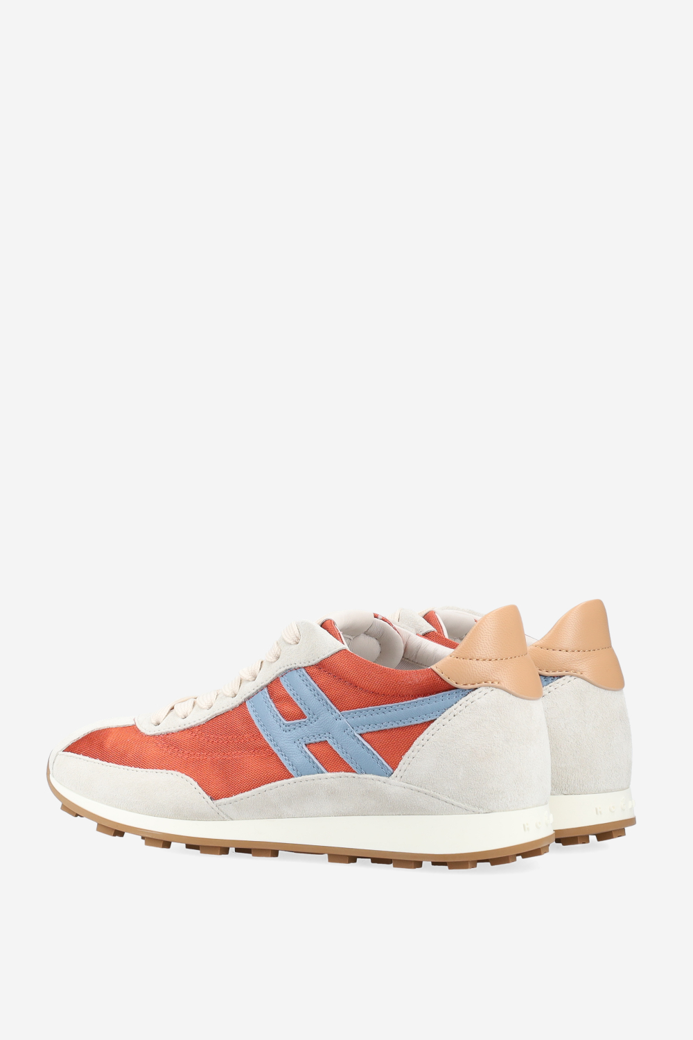 H699 nylon/suede sneakers